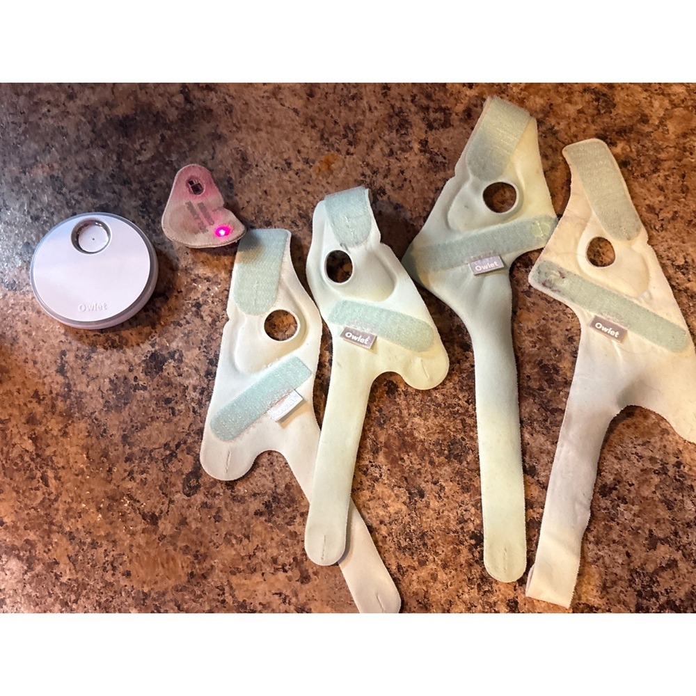 Owlet Smart Dream Sock, Baby Monitor, Heart Rate & O Level, Pre-Owned, OBL 3.0